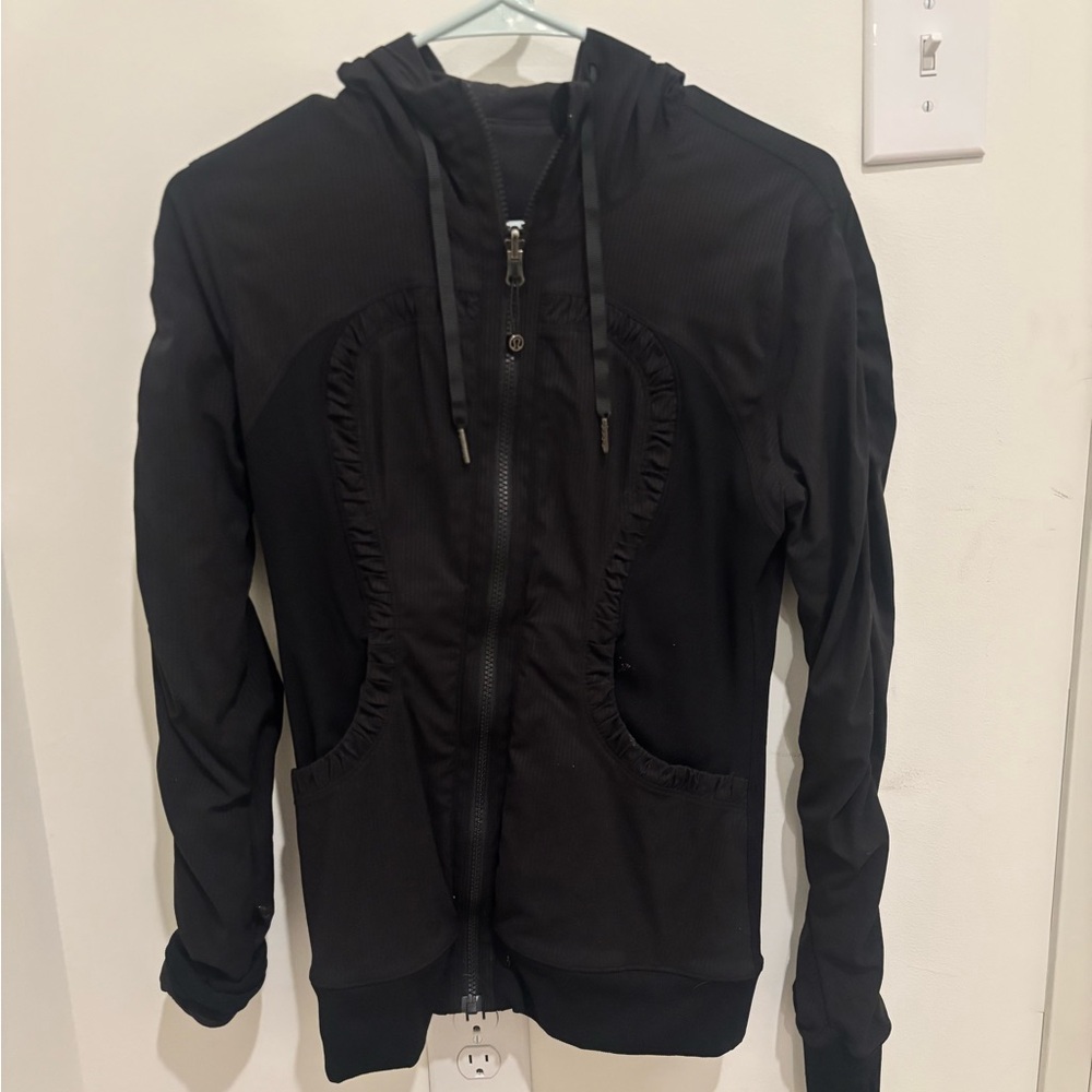 lululemon athletica Black Lightweight Hoodie Jacket